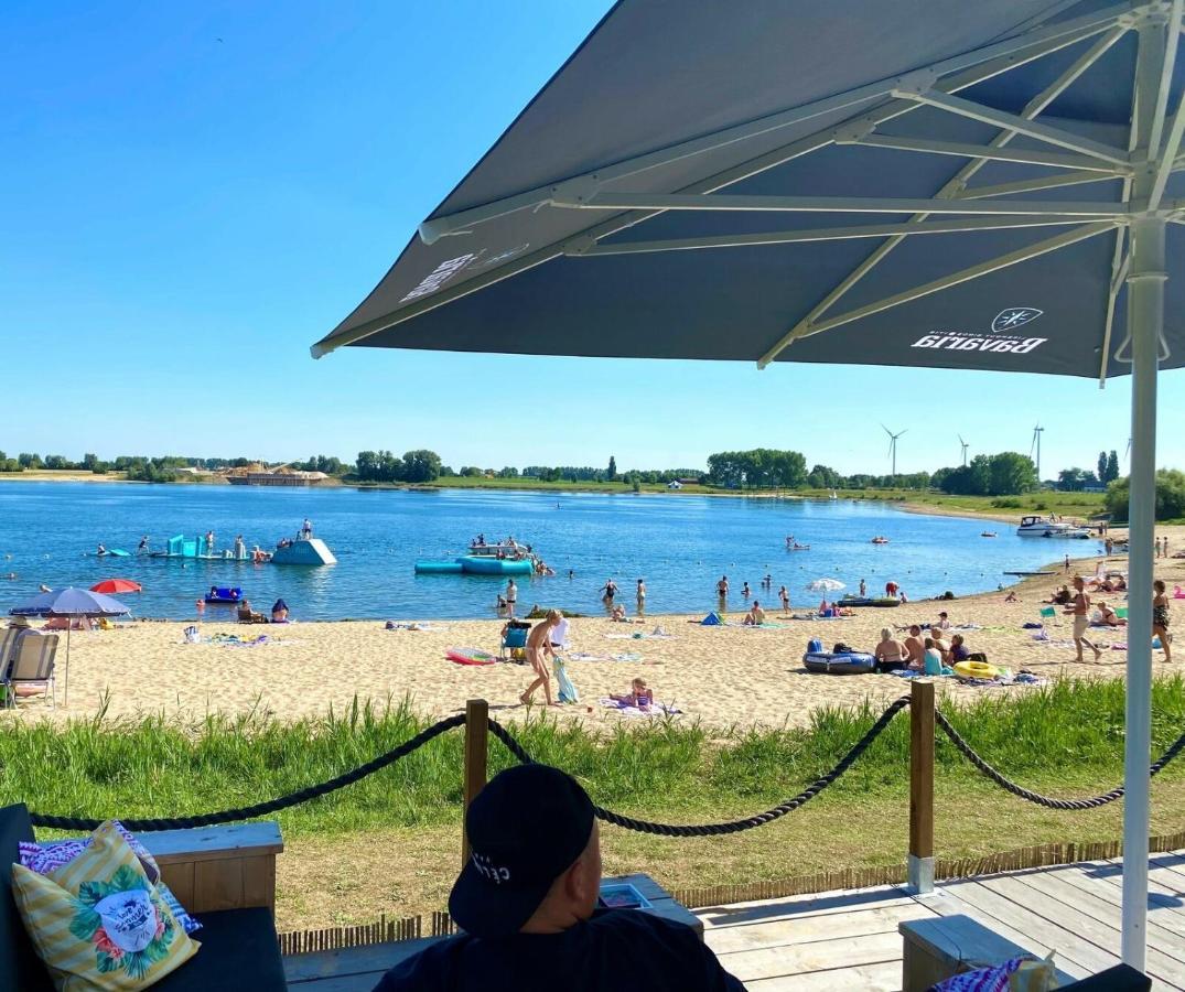 Ferienhaus Luxchalet #Vaju Lathum# Am See, Strand, Pool, Nationalpark Exteriér fotografie